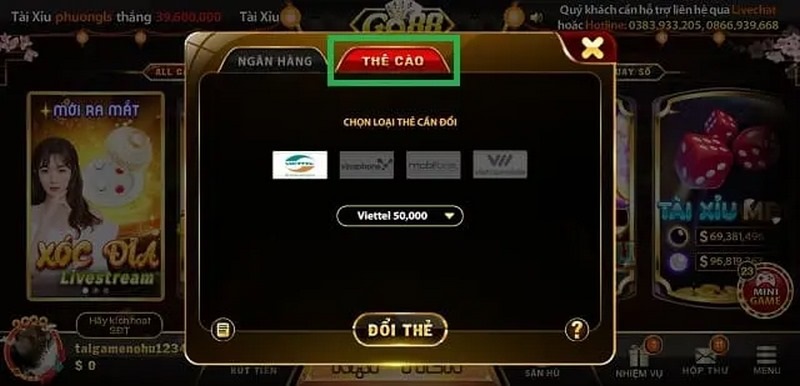 Hướng dẫn thao tác rút tiền tại cổng game Hit Club