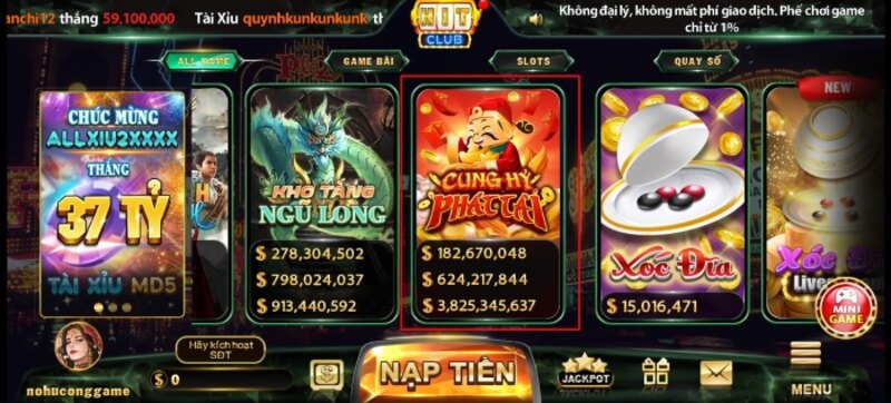 Nhà Cái Hit Club - Cổng game đổi thưởng đại gia, tham gia là có thưởng