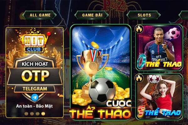 Đam mê với sảnh game các cược Thể thao Hit Club số 1 hiện nay