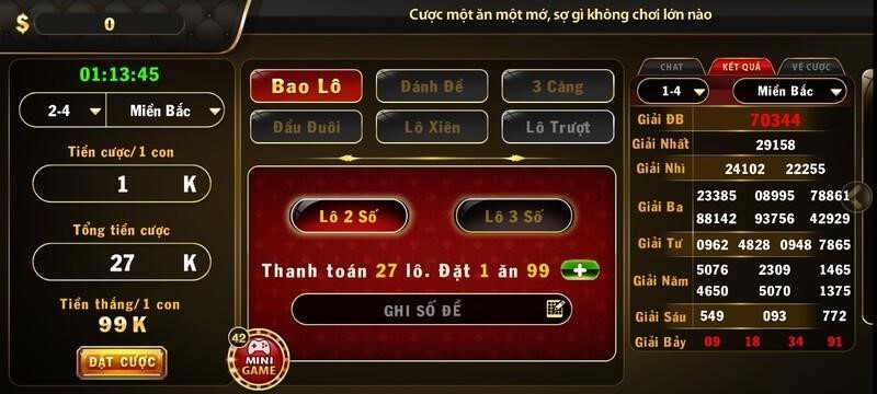 Làm giàu nhanh chóng với 1 cặp số tại Lô đề Hit Club