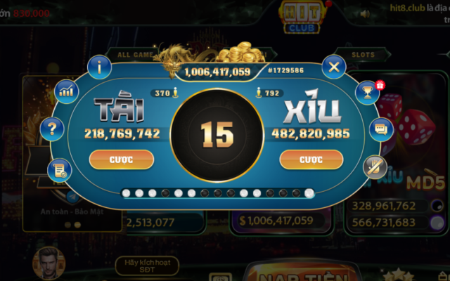 Bật mí kinh nghiệm chơi game tài xỉu Hit Club bao thắng