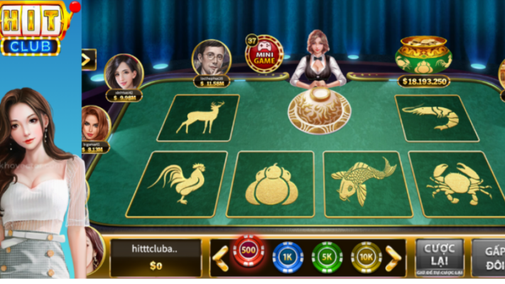 Game bầu cua Hitclub có mức thưởng lớn