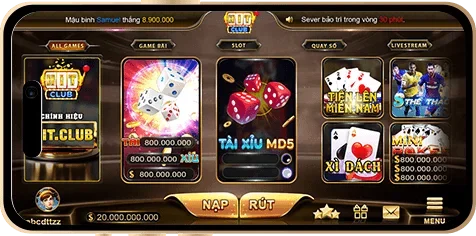 Giao diện chơi Lotobet tại nhà cái Hitclub